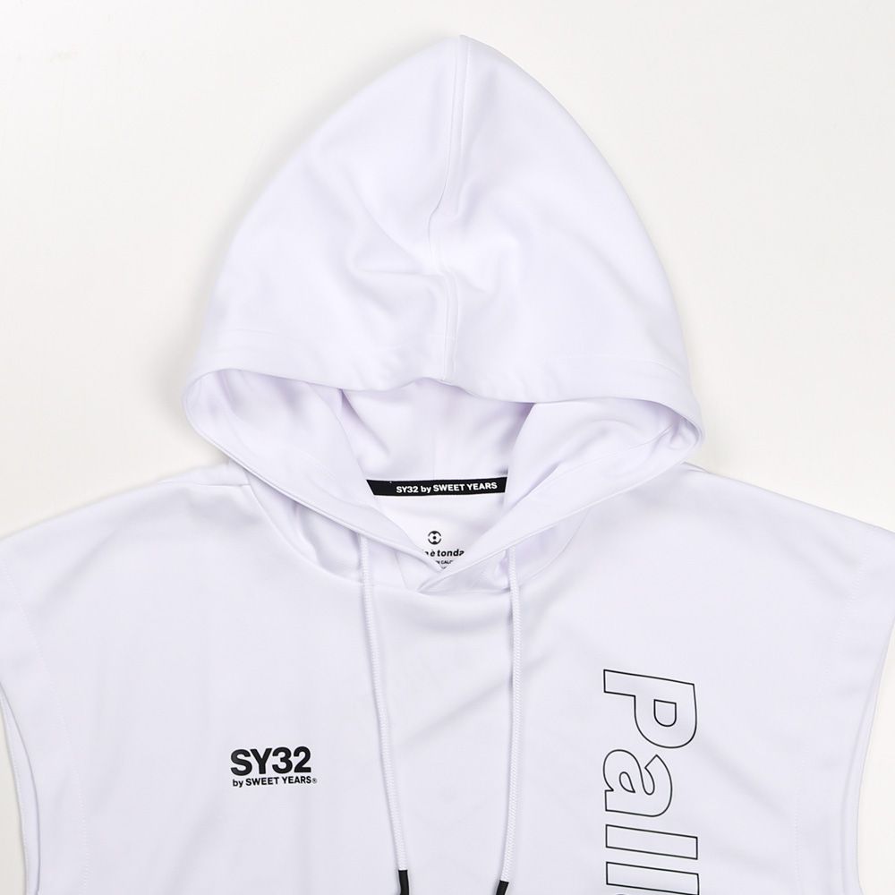 ☆残り僅か【SY32】バブルニットパーカー 送料込み SY32 by SWEET YEARS - ACTIVE WORK OUT NOSLEVE HOODIE