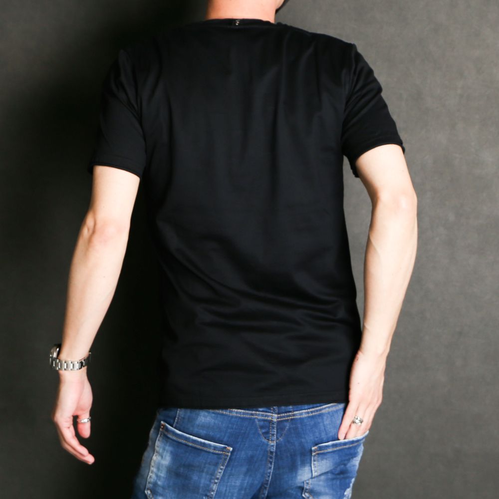 denim pocket-T / デニムポケット カットオフTシャツ / 7943 lj91t
