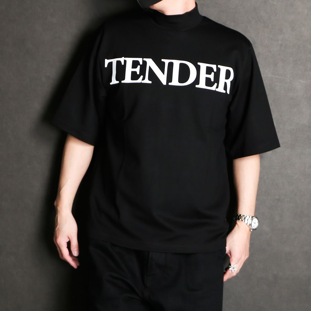 12600円 超格安 【極美品】TENDER PERSON テンダーパーソン LACE SHIRT 黒 シャツ
