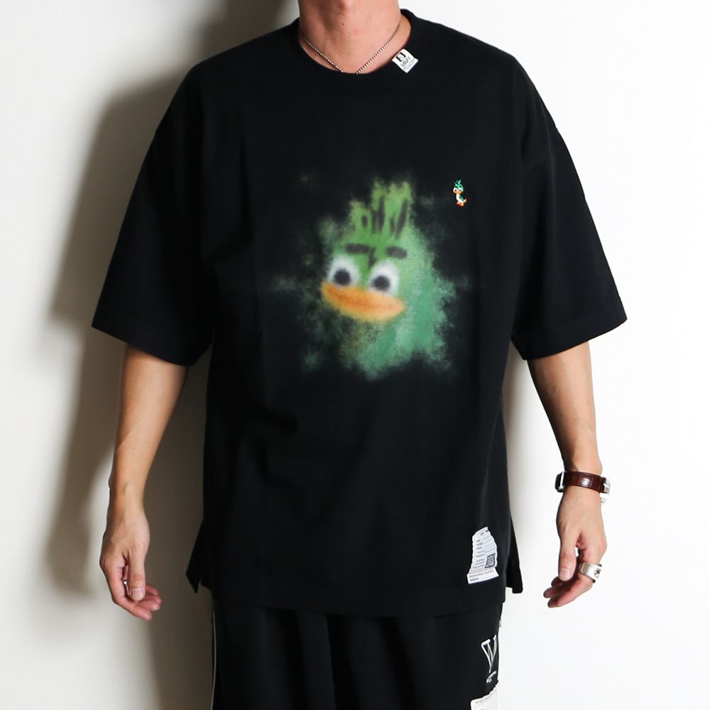 Leon Printed Tee - BLACK / レオン プリンテッド Tシャツ / J16TS861