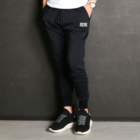 DOUBLE KNIT EMBOSS LOGO LONG PANTS / スウェットパンツ / 12563