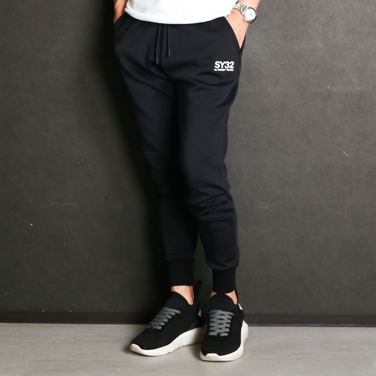 SY32 by SWEET YEARS - DOUBLE KNIT EMBOSS LOGO LONG PANTS / スウェットパンツ / 12563  | chemical conbination