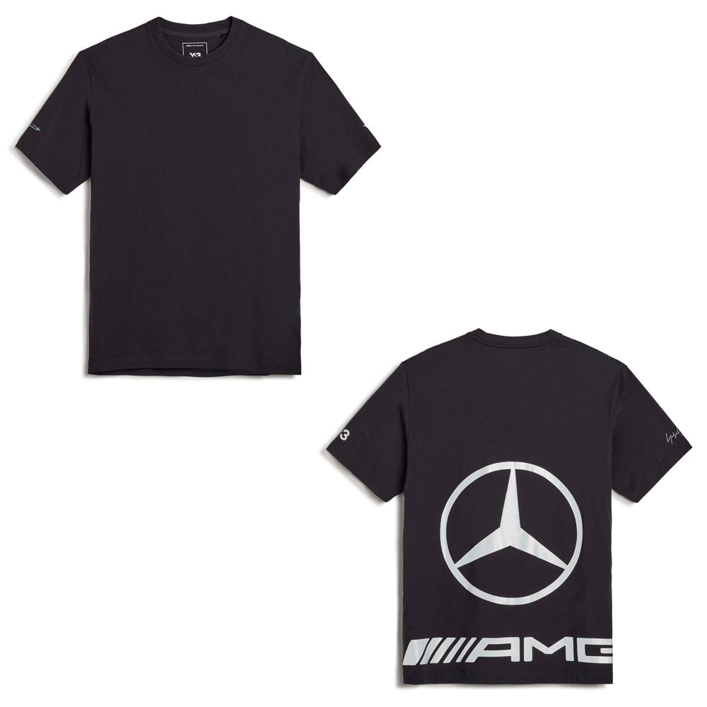 Y-3 MERCEDES - AMG PETRONAS FORMULA 1 TEAM STAR LOGO SHORT SLEEVE TEE / Tシャツ / KR2374