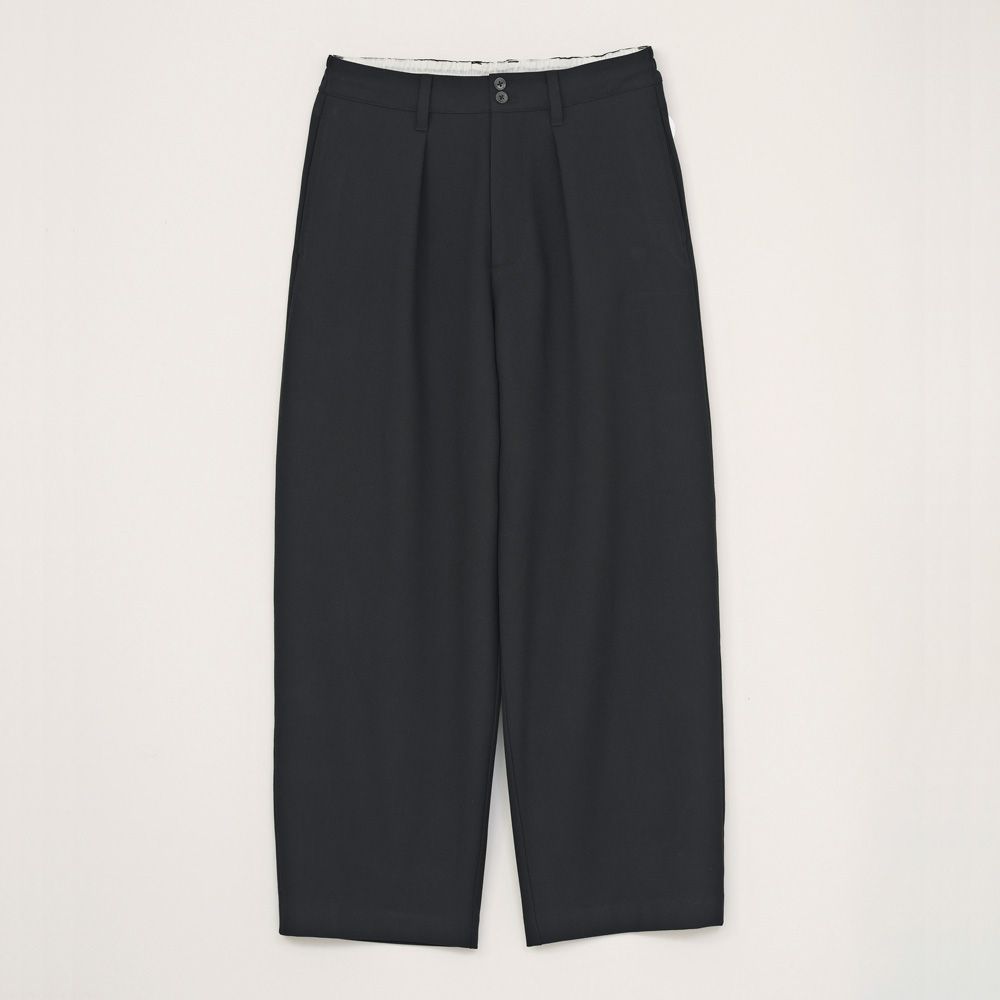 WARM SLACKS - BLACK / スラックス / VTM-26-P-118