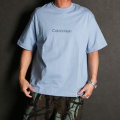 SS RLXD STANDARD LOGO TEE - Faded Denim / Tシャツ / 40HM228