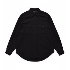 【ラスト1点-サイズ3】 Denim Military SH - BLK / 2509-5001