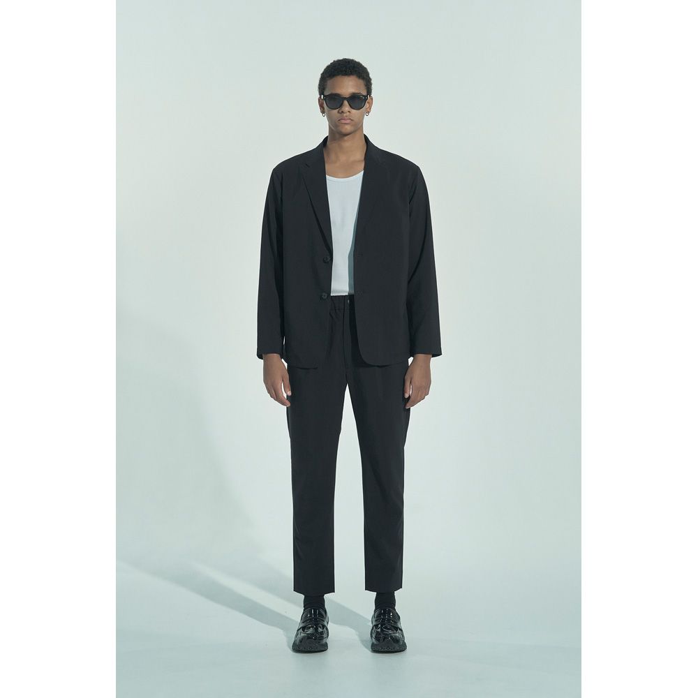 STRETCH TECH JACKET - BLACK / テーラードジャケット / VTM-26-O-001