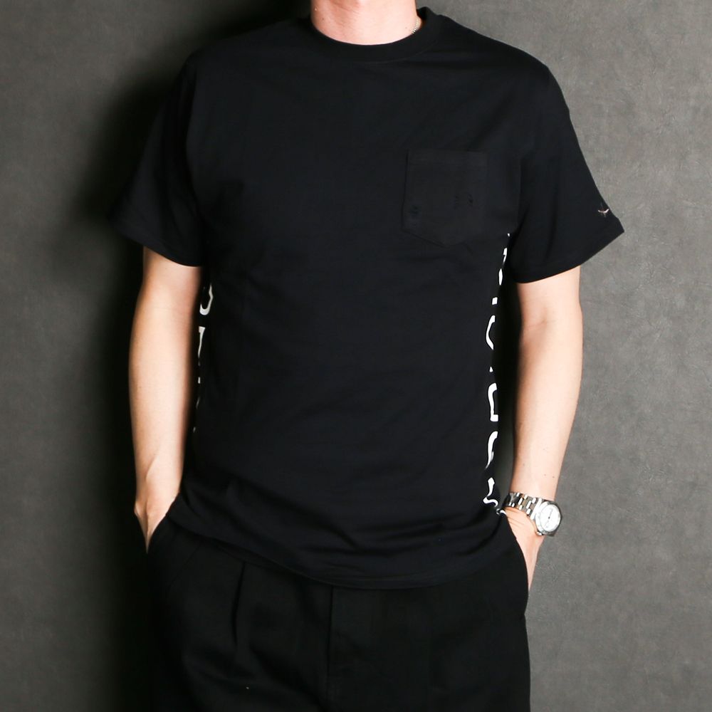 SIDE LOGO POCKET T-SHIRTS /  サイドロゴポケット Tシャツ  / UST-22019