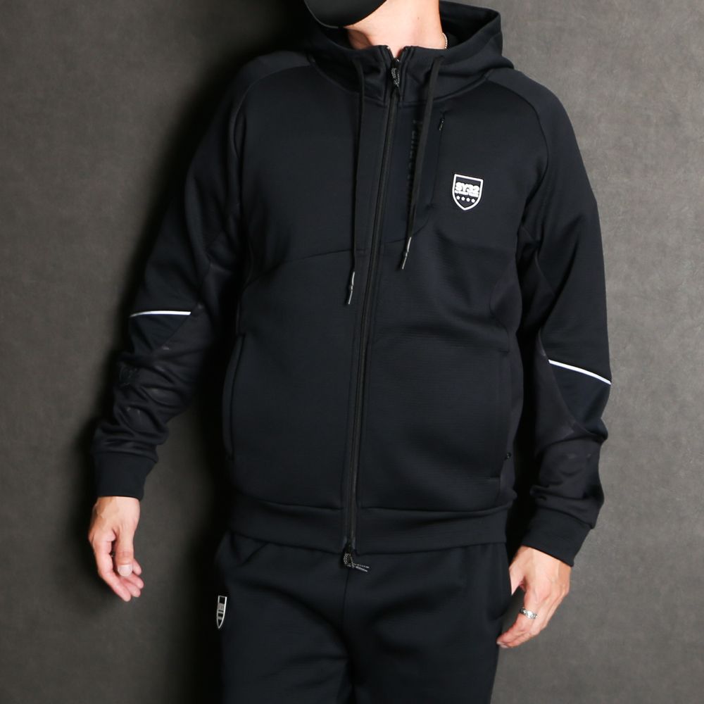 【ラスト1点-サイズS】 SQUAD ZIP HOODIE / ジップアップ フーディー / 12007