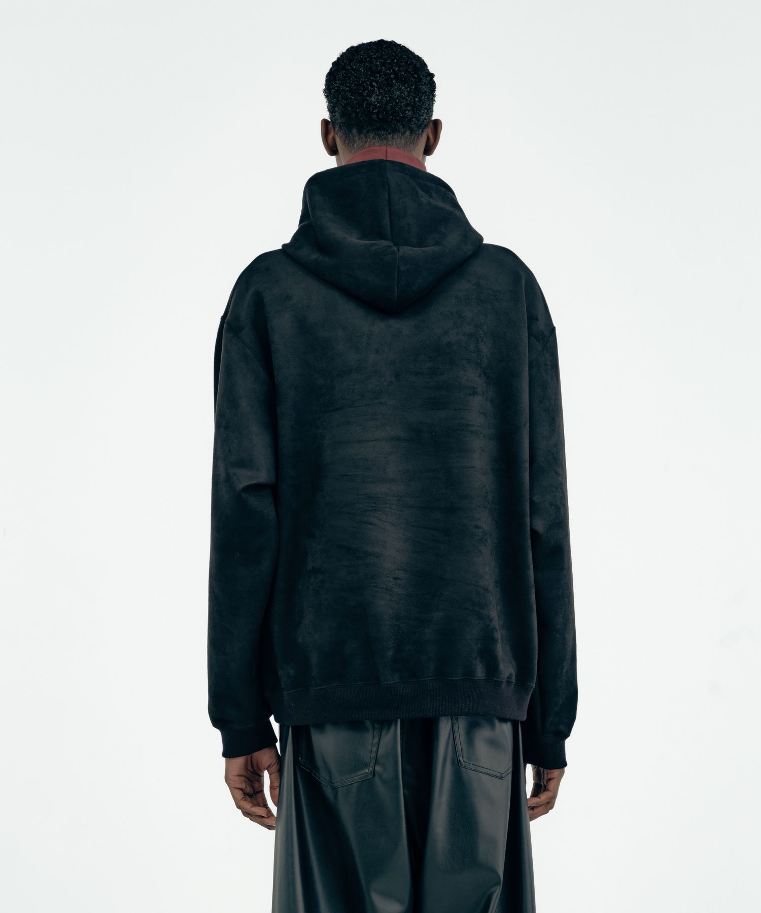 TECH KNIT SUEDE HOODIE / ダンボールスエード フーディー / 178203