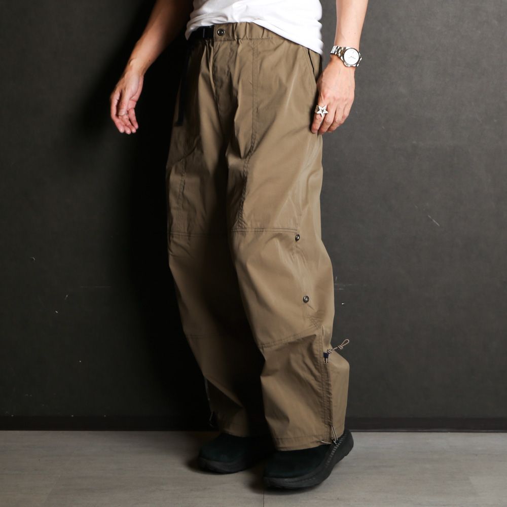 【ラスト1点-サイズ3-4】 THE CHANGING LENGTH WIDE PANTS - GREY / 2401014