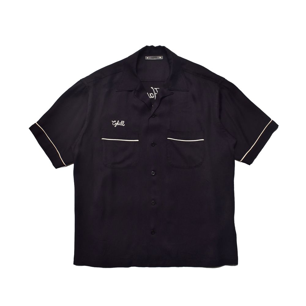 B.H.All Stars Rayon Bowling SH - BLK / 2604-5001