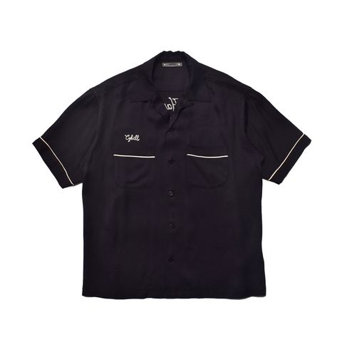 B.H.All Stars Rayon Bowling SH - BLK / 2604-5001