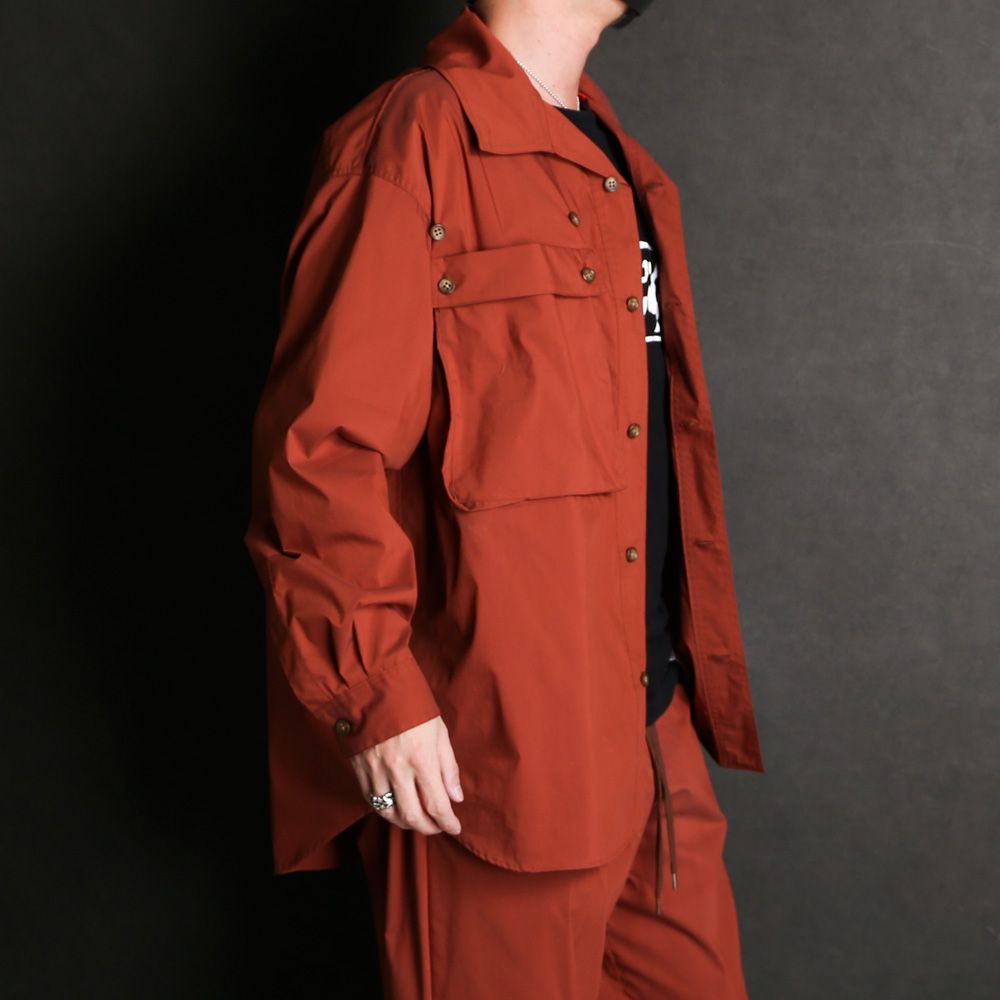 TC WEATHER BIG SH / ビックシルエットシャツ / 377104