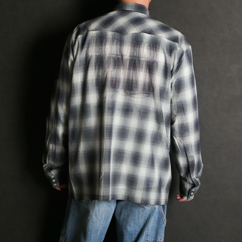 × BIG MAC / WESTERN SHIRT - BK CHECK / 2261-SH61-014