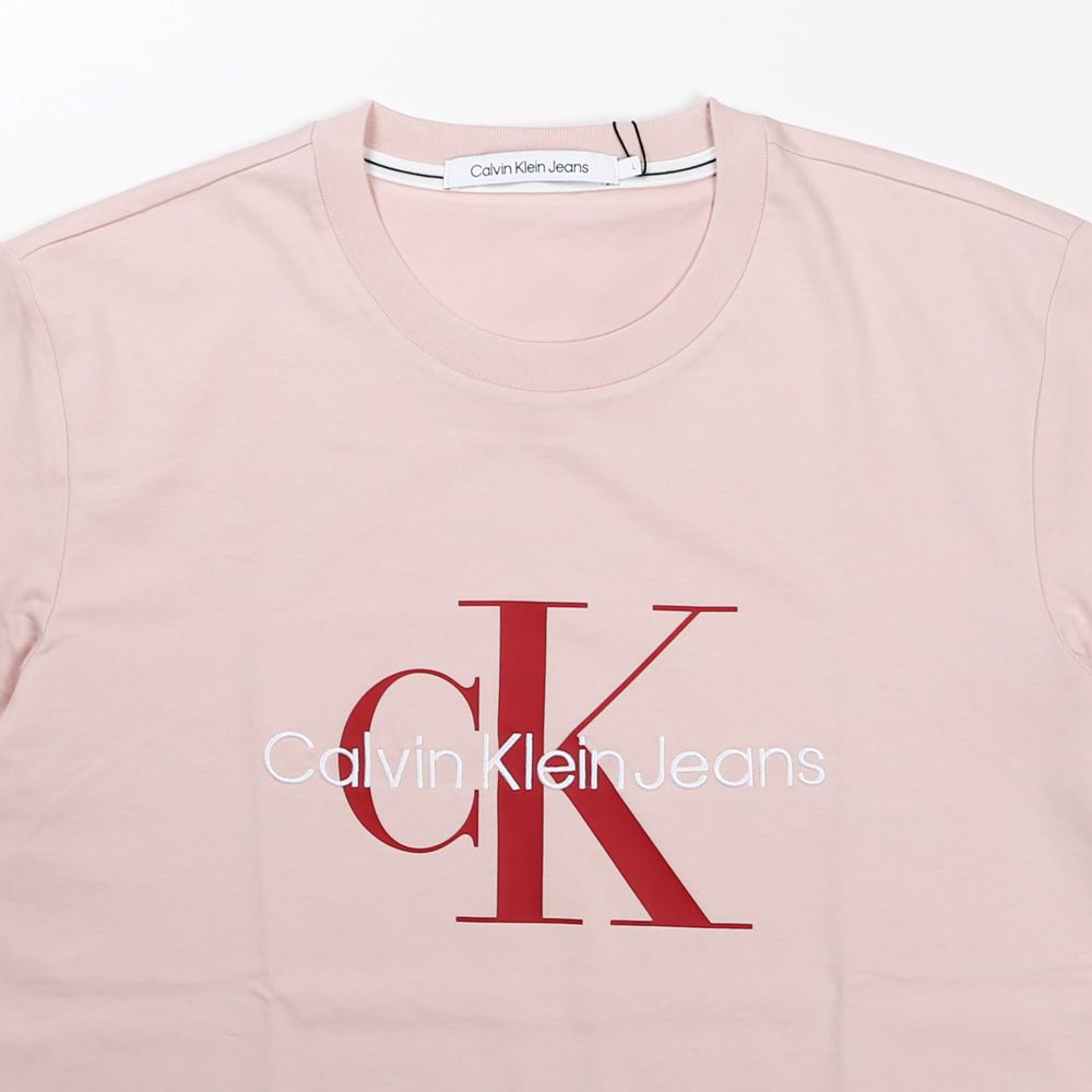 【ラスト1点-サイズS】 A- MONOGRAM EMBRO W/O BOX REG SS - SEPIA ROSE / Tシャツ / J320770