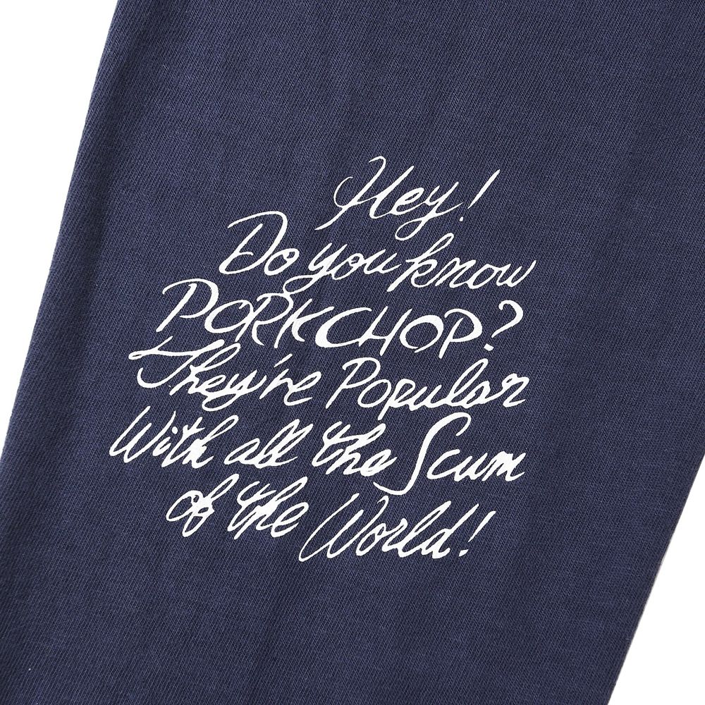 SCUM PORK L/S TEE - NAVY / ロングスリーブTシャツ