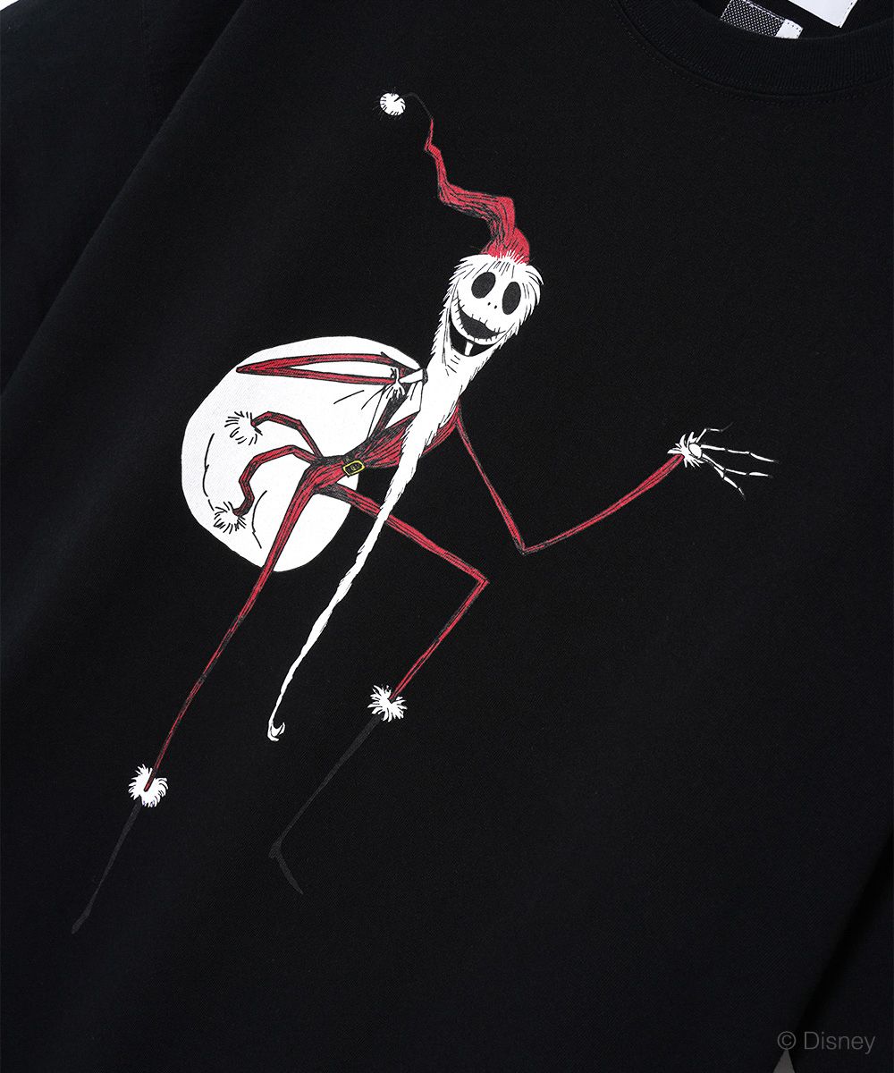 NIGHTMARE BEFORE CHRISTMAS RIB BIG TEE SANTA JACK / Tシャツ / MIMI-TEE-U11