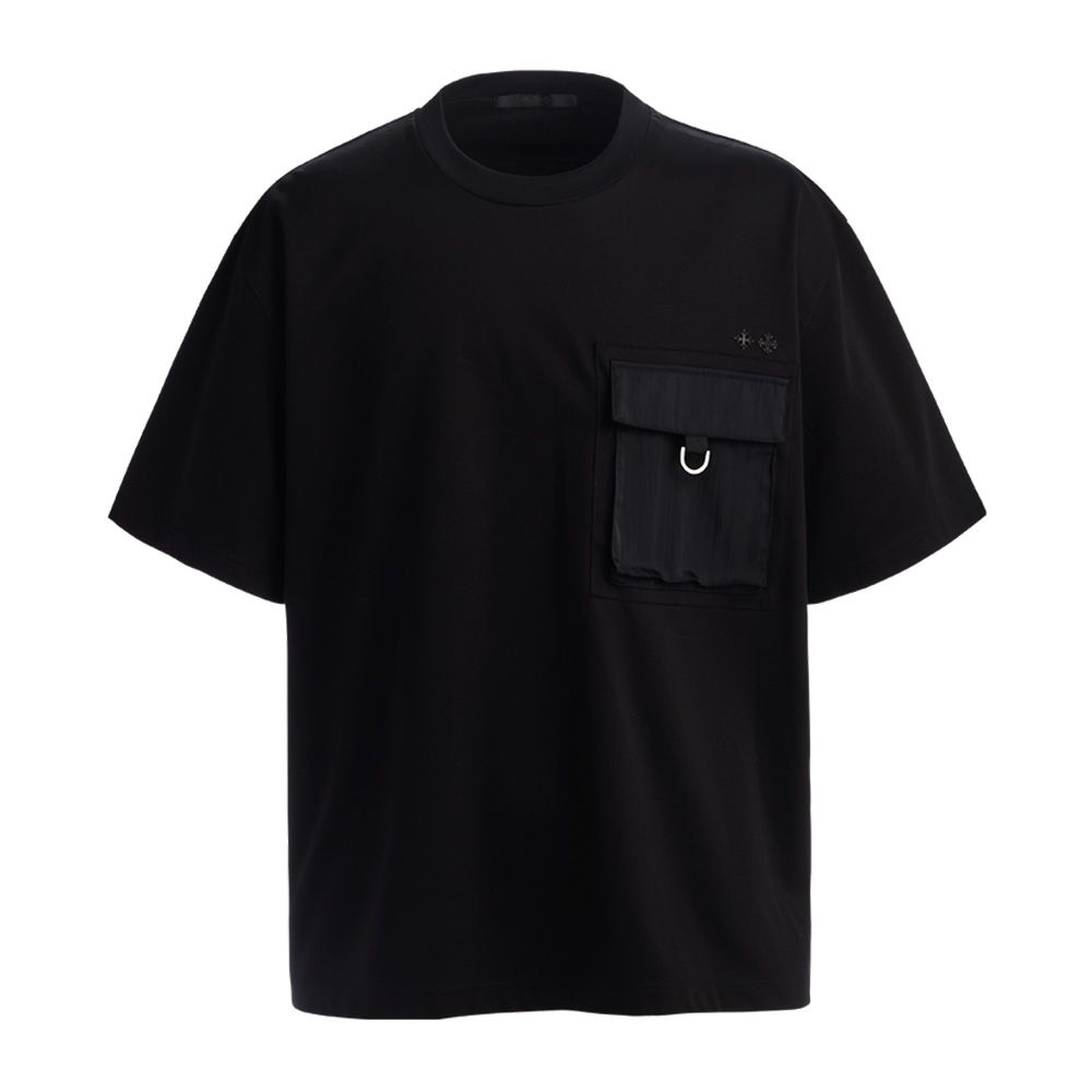 TATRAS - VENTO - ヴェント - BLACK / Tシャツ / MTLA24S8008-M