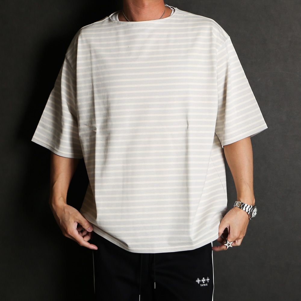 marka - 30//1 ORGANIC COTTON KNIT BASQUE SHIRT S/S