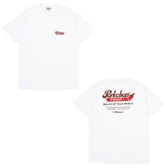 PCP LOGO TEE - WHITE / ショートスリーブTシャツ