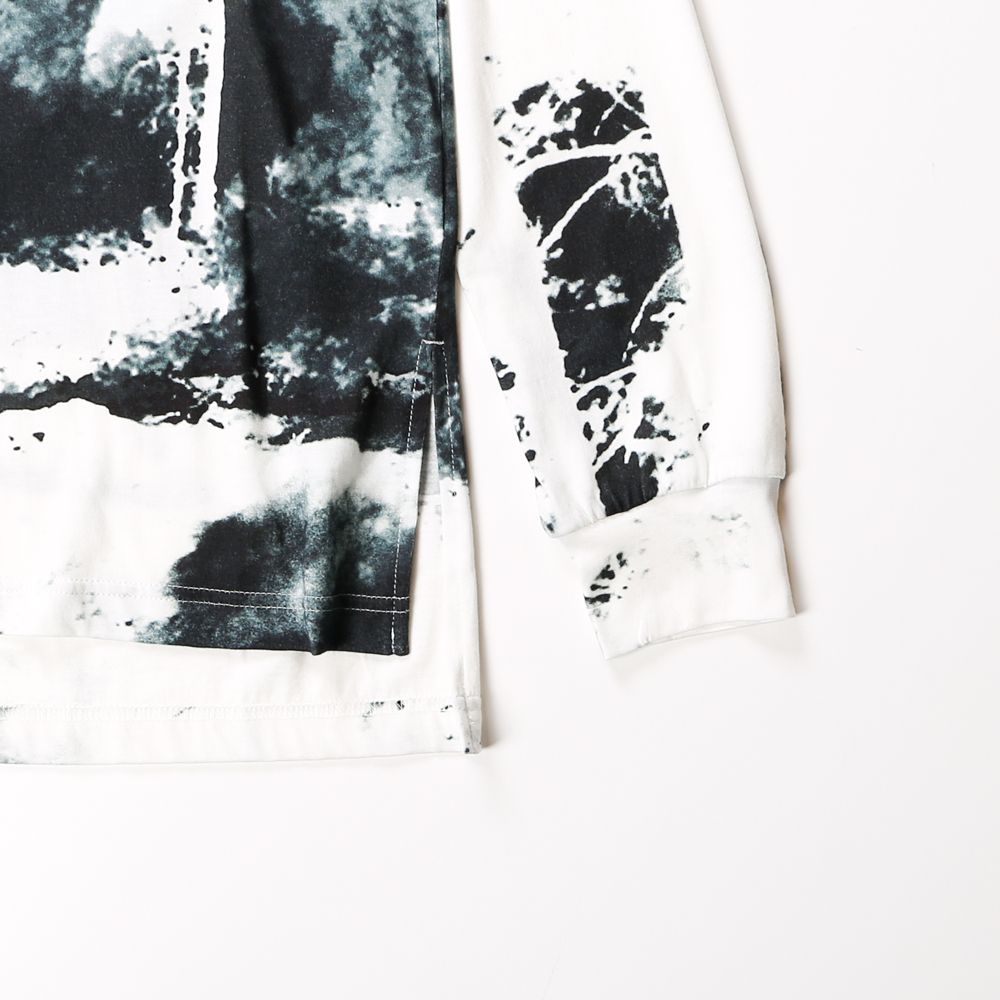 "Forest Fire" Fire T-shirts / グラフィック タートルネック Tシャツ / TA20AW-JR051