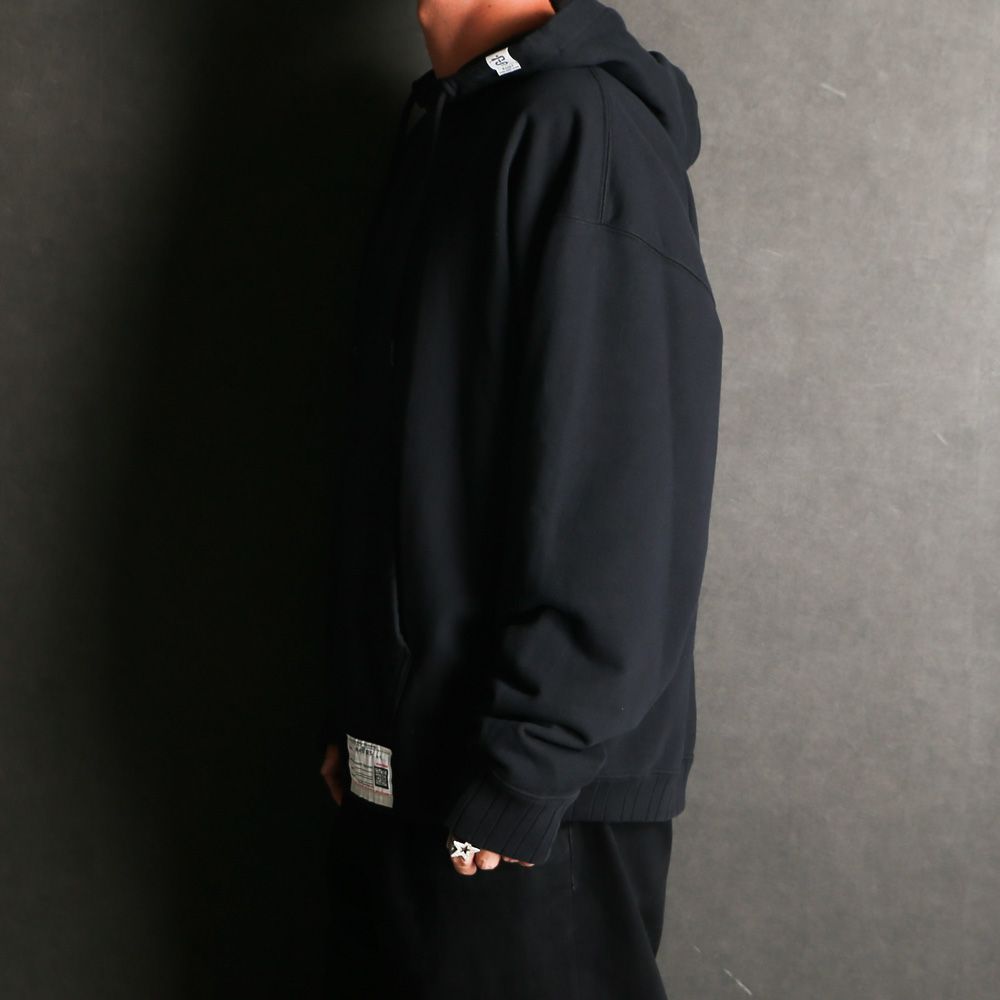 MASSES × Maison MIHARA YASUHIRO / FACE PRINT HOODIE MMY - BLACK / プルオーバー パーカー / C15HD041