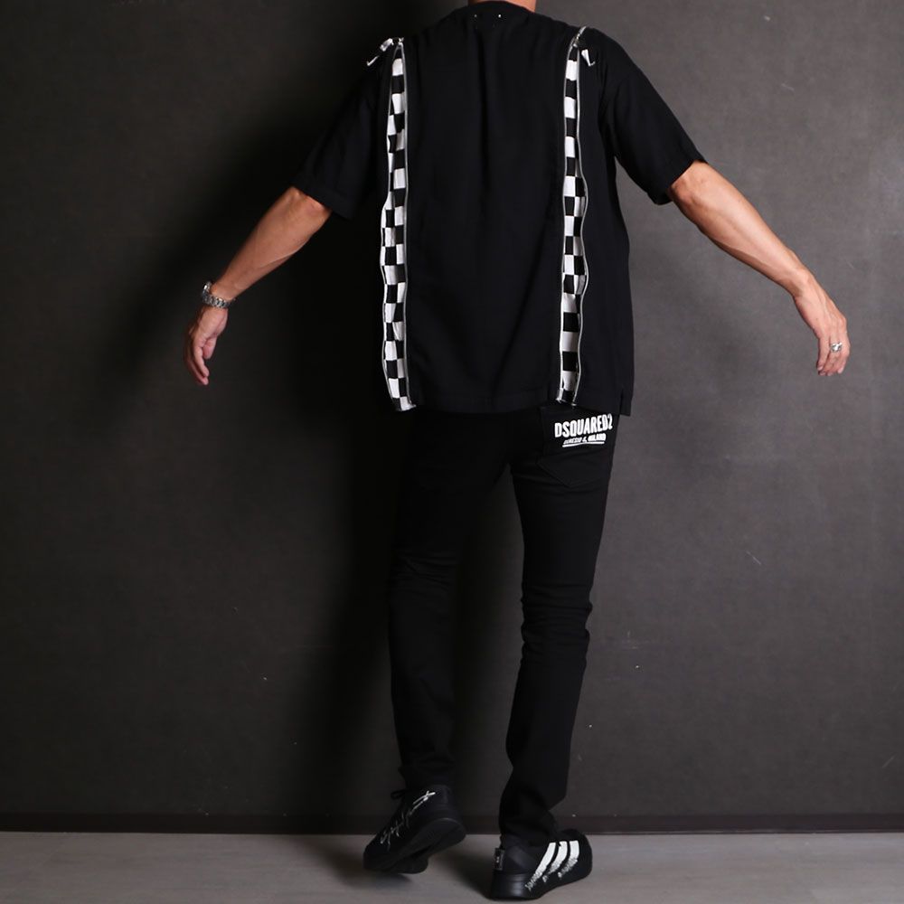 【MINEDENIM】【DSQUARED2】【Y-3】モノトーンコーディネート