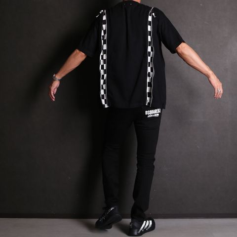 【MINEDENIM】【DSQUARED2】【Y-3】モノトーンコーディネート