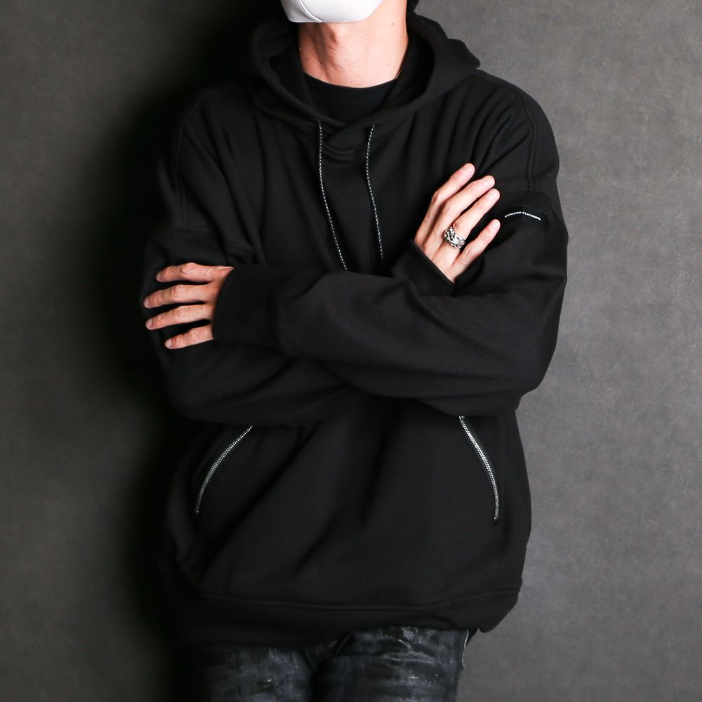 shaggy fleece rib thermal Hoodie / ヒートリブサーマル パーカー / RC18-C-003