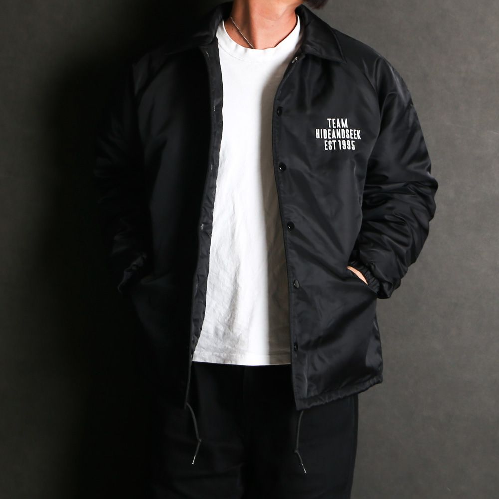 Coaches Jacket (25aw) - BLK / コーチジャケット / HJ-120125