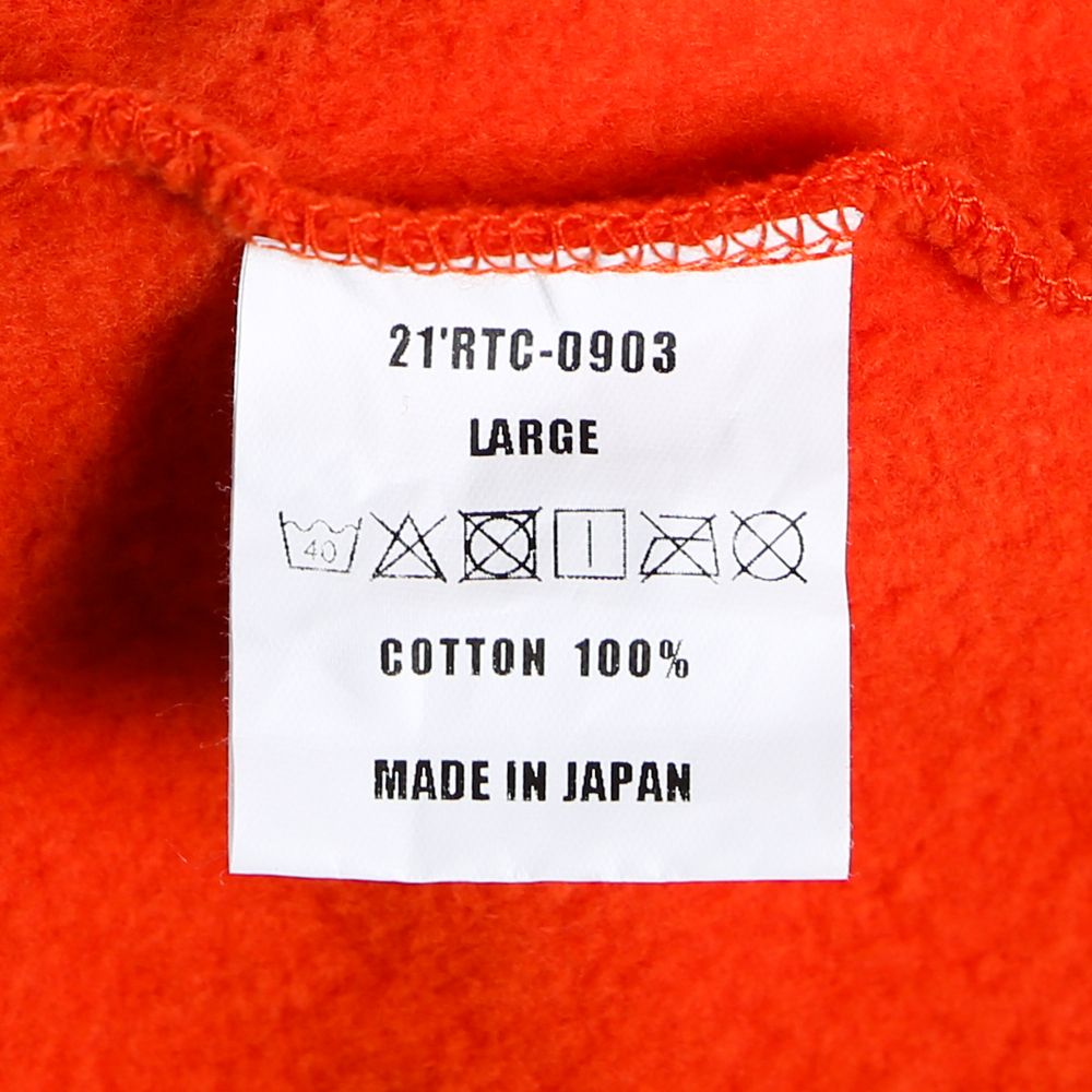 MC HOODIE ORANGE / プルオーバーパーカー / 21'RTC-0903
