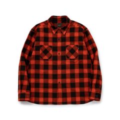 PRINT FLANNEL CHECK SHIRT / プリントチェック ネルシャツ / 21'RS-0904