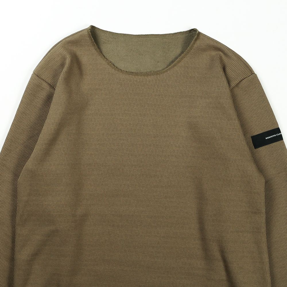 velours fleece neo thermal / ベロアフリース カットオフハニカムサーマル / RC22-C-001