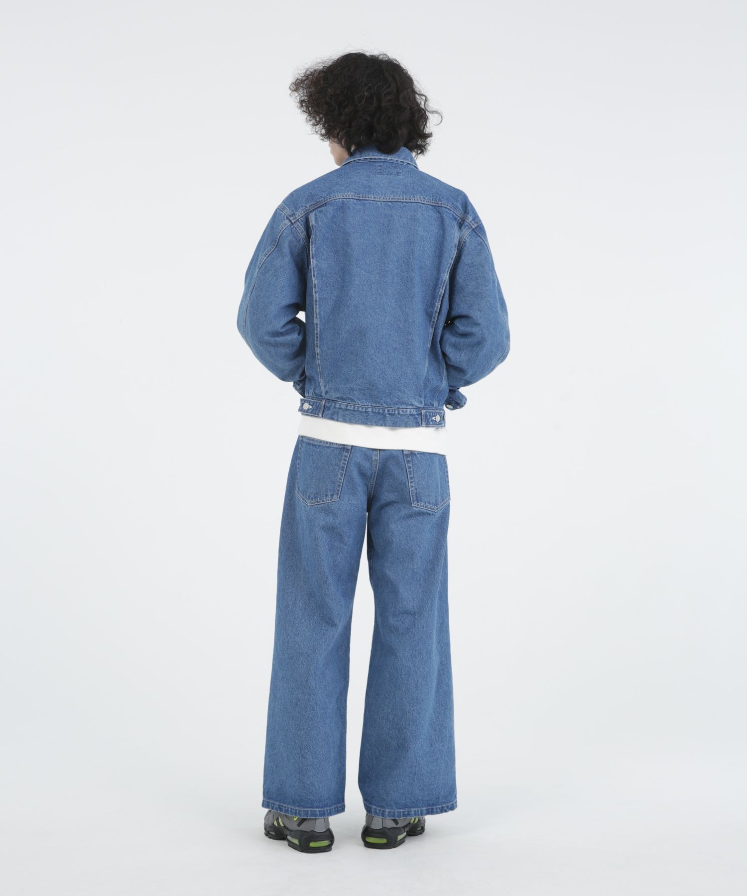 Iroquois - OPEN-END DENIM BUGGY PT / バギー デニムパンツ / 478203