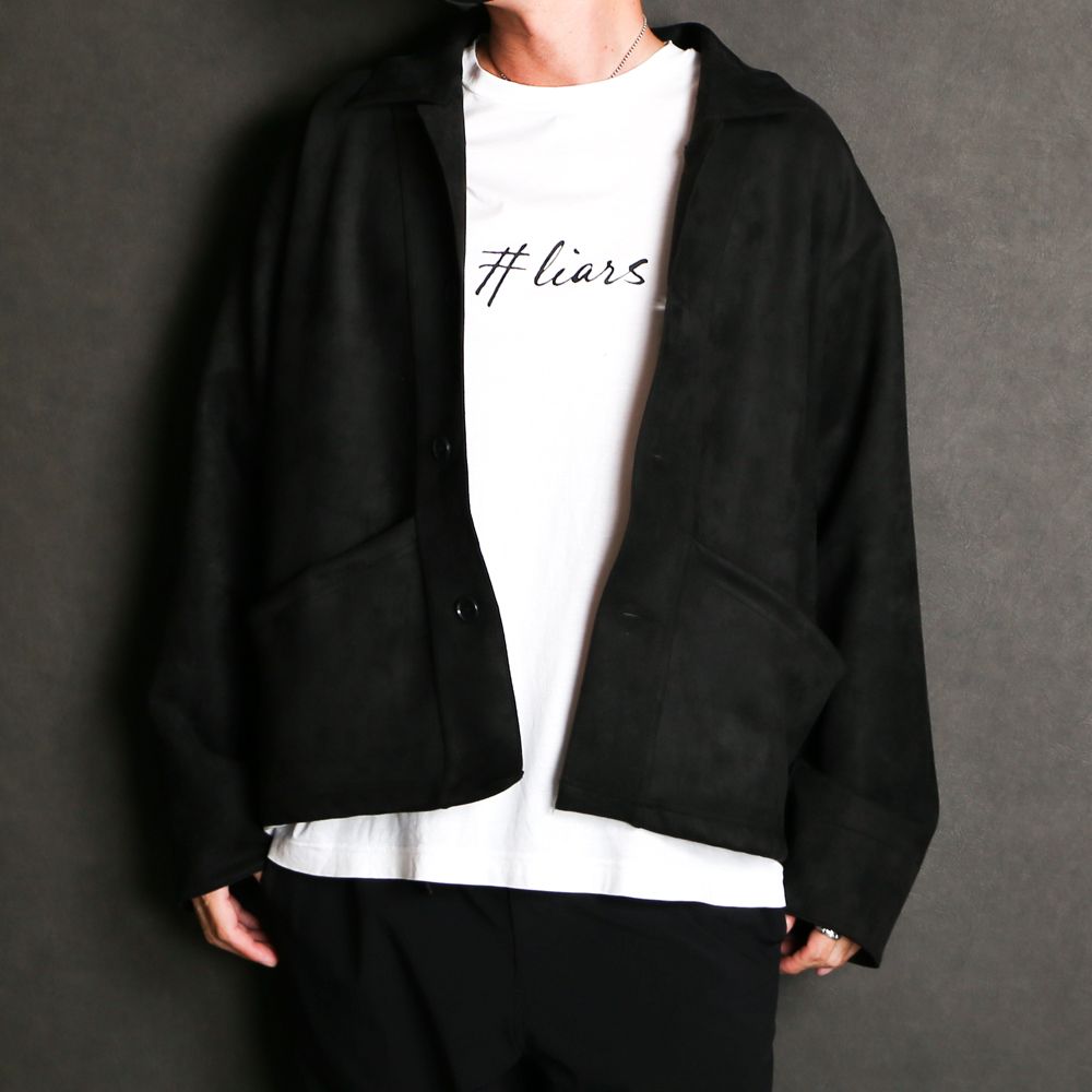 TECH KNIT SUEDE JK / ダンボールスエード カバーオール / 179204