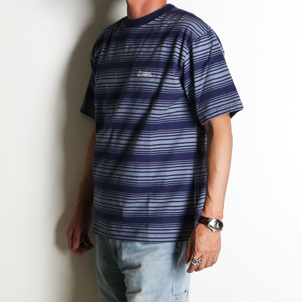 SD Heavyweight Border T - Blue / Tシャツ / TSOAA150