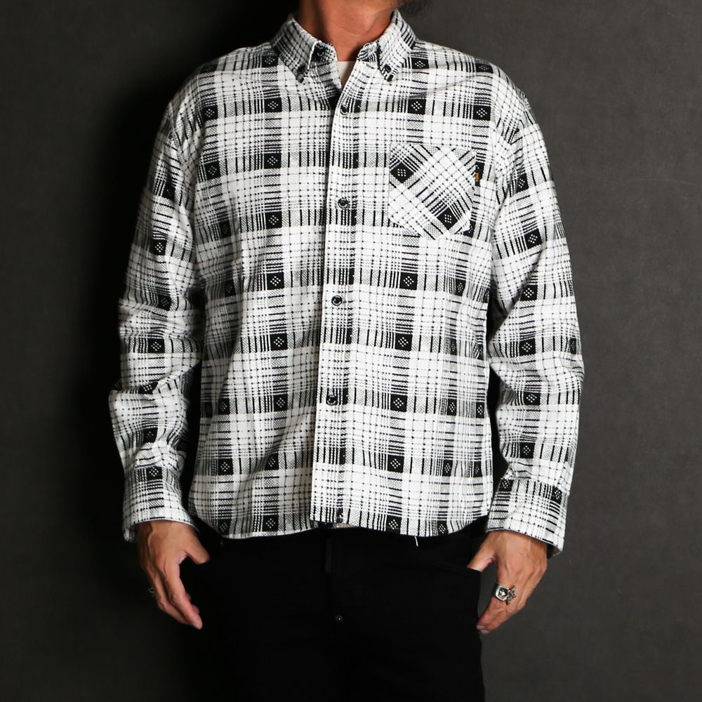 RATS ラッツ 長袖シャツ 21'RS-0205 DOT CHECK SHIRT ドット チェック