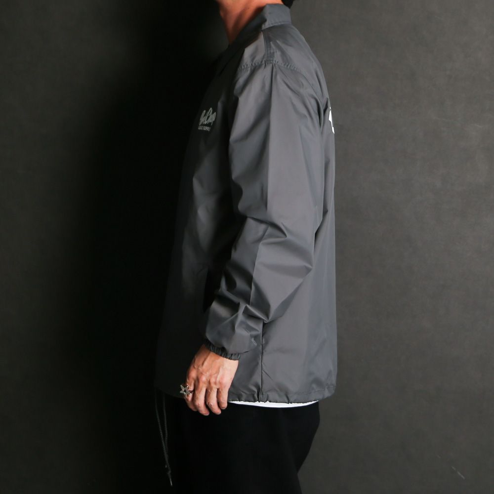 SCRIPT PORK COACH JKT - CEMENT / コーチジャケット