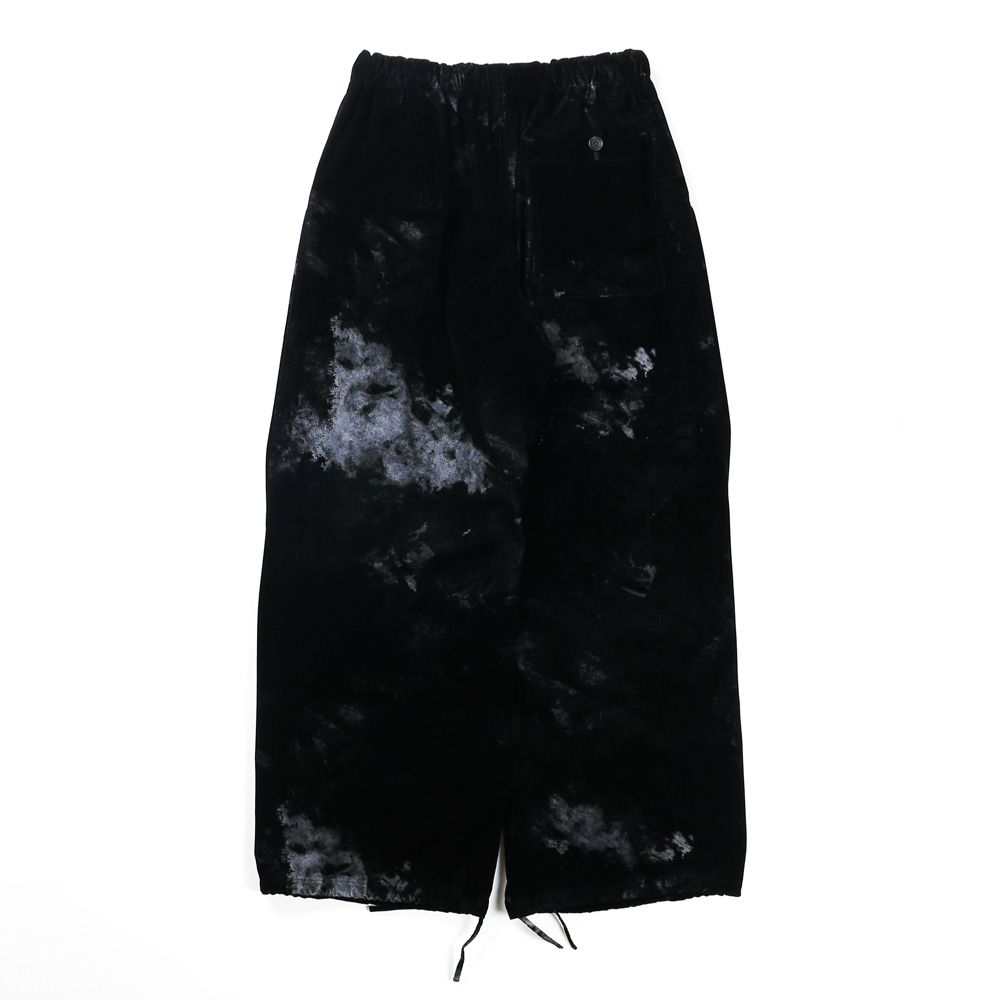 "FLOCKY + PIGMENT PRINT" PARACHUTE PANTS / パラシュートパンツ / TA23AW-PT018