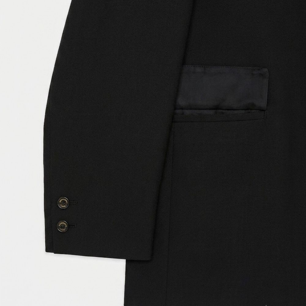 Sports Coat - Black / 3/60 オーガニックウールサバイバルクロス® - スポーツコート / A26C07JK01C