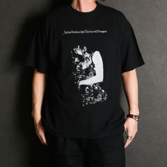 “SWEET SMILE” Tee T/C - BLACK / グラフィック Tシャツ / G16TS096
