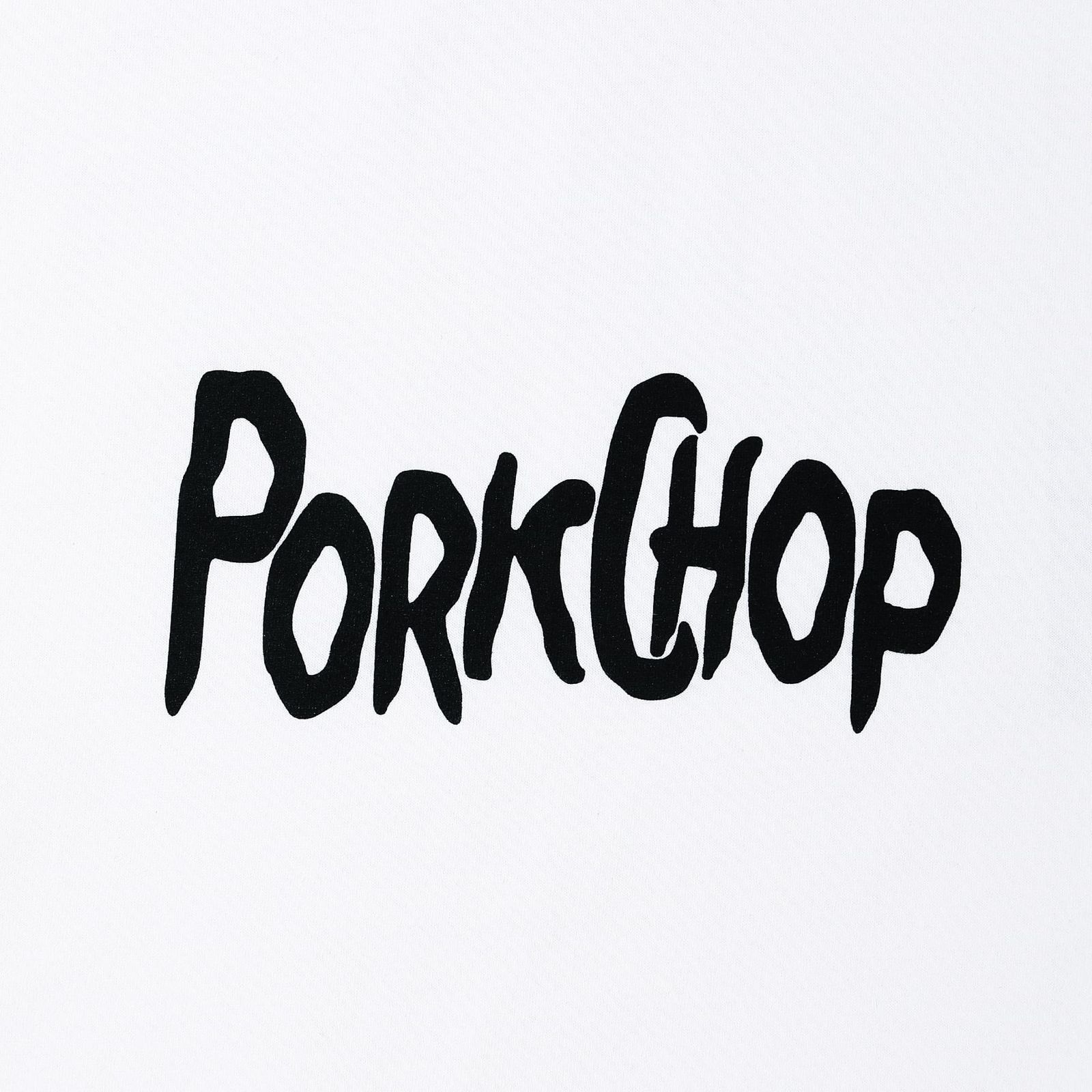 PORKCHOP - SCUM L/S TEE - WHITE / ロングスリーブTシャツ PORKCHOP - SCUM L/S TEE - WHITE / ロングスリーブTシャツ