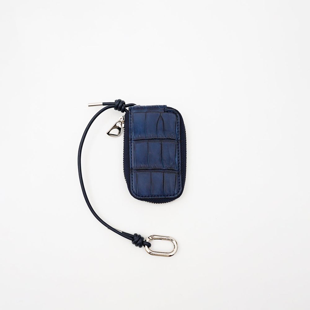CRISTY SMART KEY CASE / AI CROCO / INDIGO / ITTI-WLT-030-CRC-AI