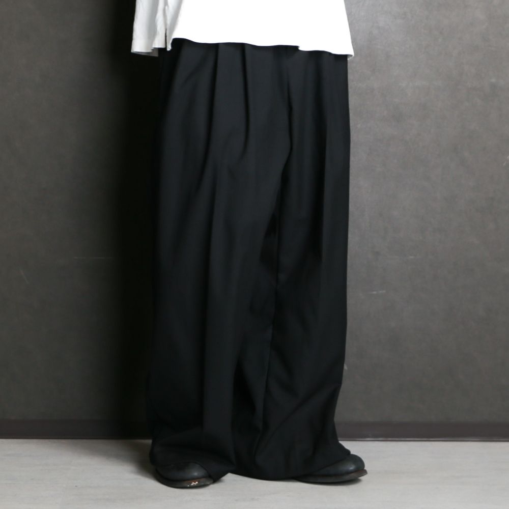 superNova. - High waist baggy trouser - Brushed T/R / ハイ superNova. - High waist baggy trouser - Brushed T/R / ハイ