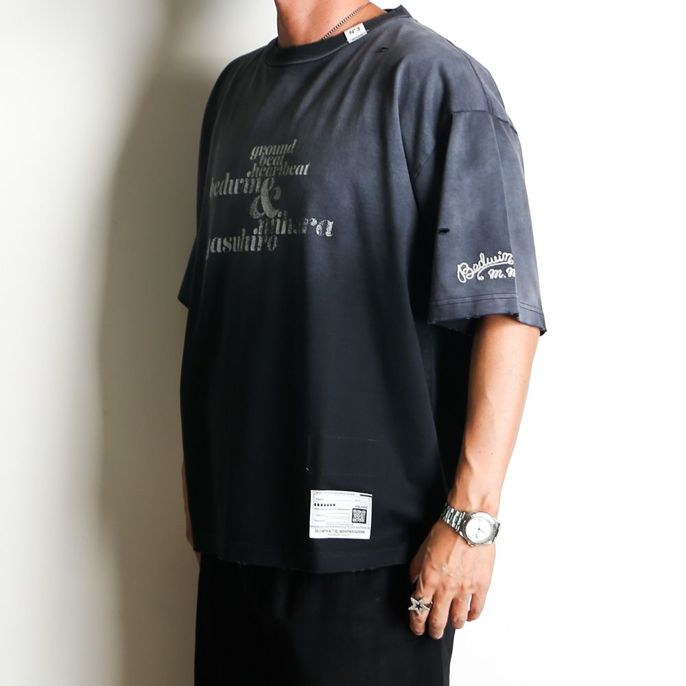 BEDWIN & THE MMY / Photo Print T-shirt / フォト プリント Tシャツ / C15TS023