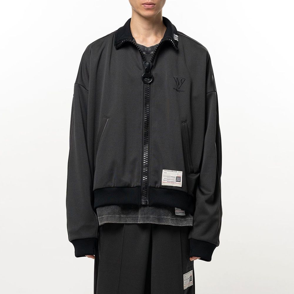Wide Back Track Jacket - BLACK / ワイドバック トラックジャケット / A17JK561