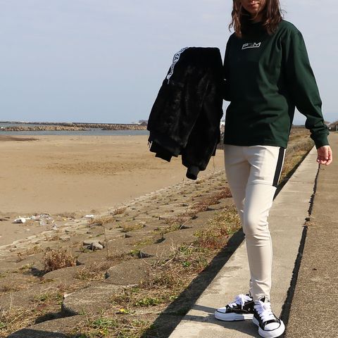 【1PIU1UGUALE3 RELAX】【PHENOMENON】【RESOUND CLOTHING】【Maison MIHARA YASUHIRO】コーディネート(女性モデル167cm)