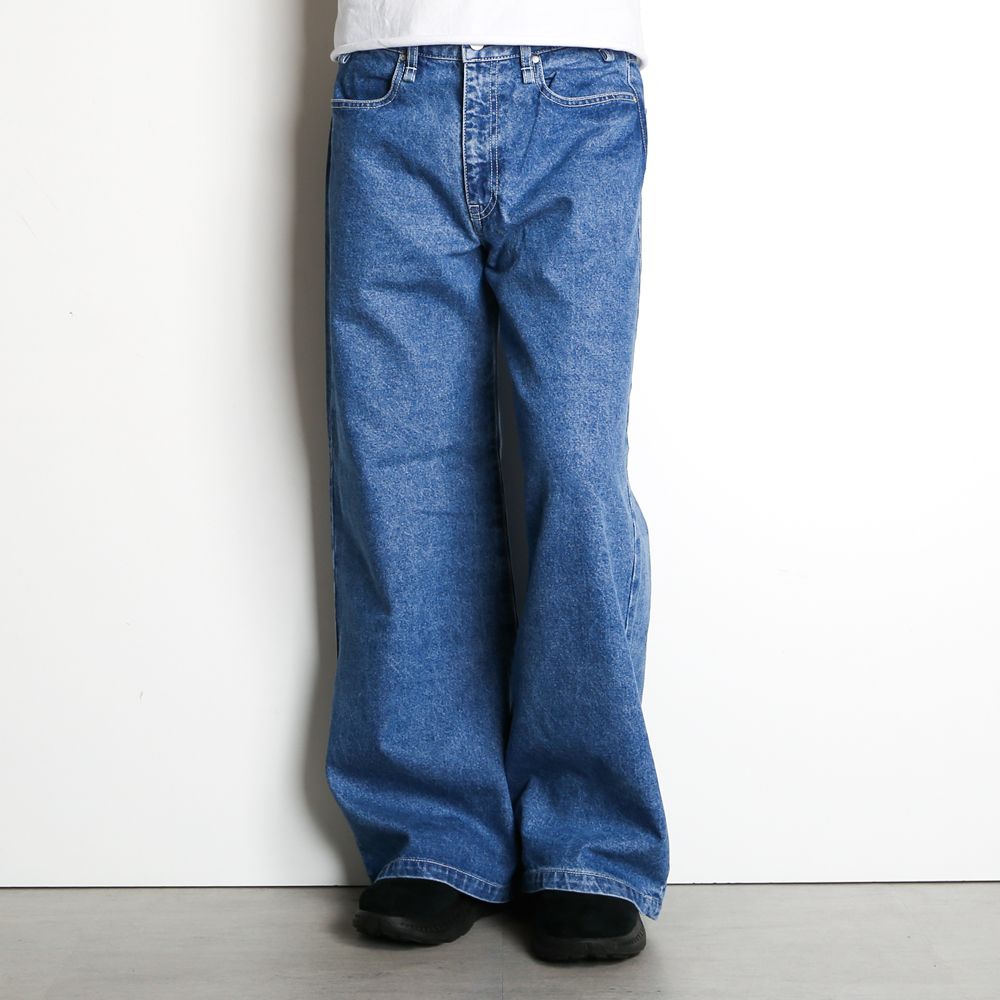 OPEN-END DENIM BUGGY PT / バギー デニムパンツ / 478203