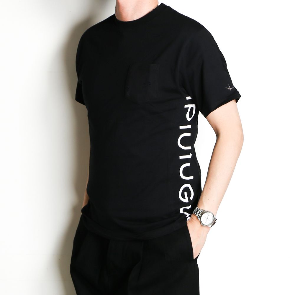 SIDE LOGO POCKET T-SHIRTS /  サイドロゴポケット Tシャツ  / UST-22019